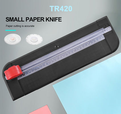Dalga bıçağı tarzı ağır görevli gilotine kağıt kesicisi ev kağıt kesicisi 392*138*62mm
