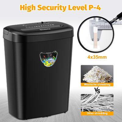 CD228P-12 Büyük 12 Yapraklı İş Kağıdı Kırıcı Ticari Kırma Makineleri 25L