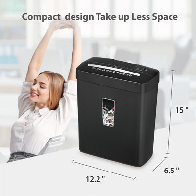 C220P 6 tabaka Ticari çapraz kesim parçalayıcı 13L sepet belge kağıt parçalayıcı