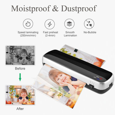 Fotoğraf Filmi soğuk sıcak 80-125mic Pouch Laminator Makine