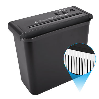 10L 5 sayfa Çizgi Kesilmiş Kağıt Kırıcı Belge Kırma Makinesi CS522S Ev Ofisi Kırıcı