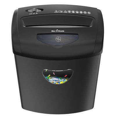 5.55 Gallon CD 10 Sayfa A4 Kağıt Kırıcı Makine CD218P CE Sertifikası ve 21L sepet Kutusu ile