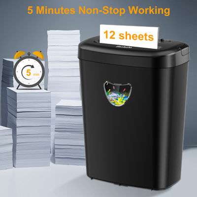 CE/EMC/ETL Güvenlik Onaylı ağır kullanımlı Ticari Kağıt Kırıcı CD228P-12 25L Bin ile