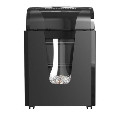 10 sayfa A4 Mikro kesim 20L kağıt parçalayıcı C261P-10 2 * 12mm parçalama boyutu ile kredi kartı parçalama makinesi