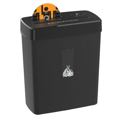 Mini Siyah 13L CD Kredi kartı Kağıt Kırıcı Makine 8 ev ofisi cd222P-8 için sayfalar