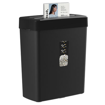 13L çöp sepeti parçacığı boyutu 4*39mm çapraz kesim CD222P-8 ile mini kağıt parçalayıcı makinesi