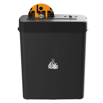 P4 Güvenlik 8 Sayfa Çapraz Kesimli Kağıt Kırıcı Makine CD222P-8 13L Çöp sepetli