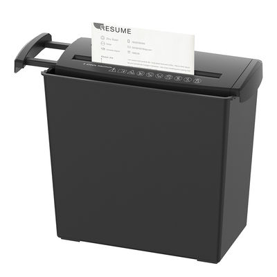 10L Basket Bin 5 sayfa A4 mini şerit kesilmiş kağıt parçalayıcı Otomatik / kapalı / dönüş özellikleri ile ev ofis kullanımı için