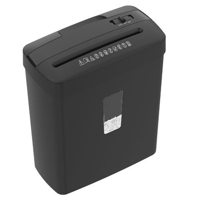 Ofis ev için 68dB kağıt parçalayıcı makine Cross Cut parçalanmış CD Kredi kartı CD222P-8