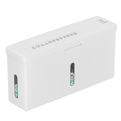 Yeni Başlatılmış Masaüstü kağıt parçalayıcı CS201C mini boyutlu 4L Bin ile 2 A4 kağıt sayfası