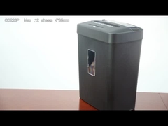CD226P-12 P-4 Güvenlik düzeyi ofis çapraz kesimi için ağır iş kağıt parçalayıcı makinesi