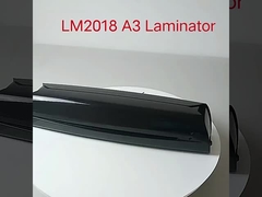 LM2018 Siyah A3 a4 a5 a6 Fotoğraf filmi laminasyonu için sıcak laminatör